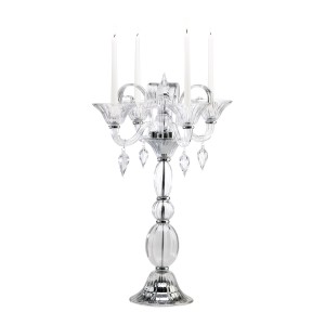 Cyan Design Glass and Iron Table Candelabra VYQ1710